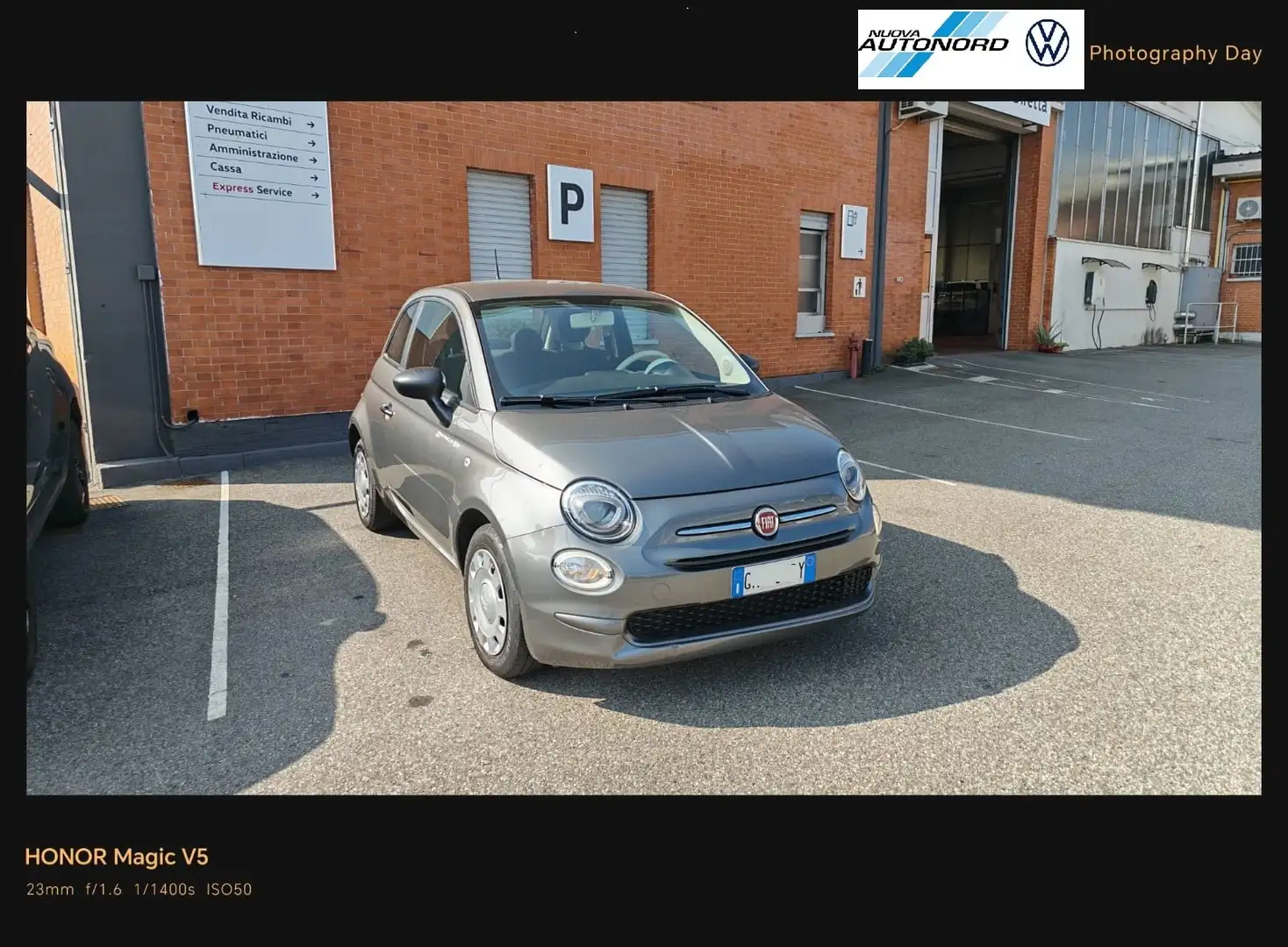 Fiat 500 Fiat 500 1.0 hybrid Cult 70cv Gris - 1