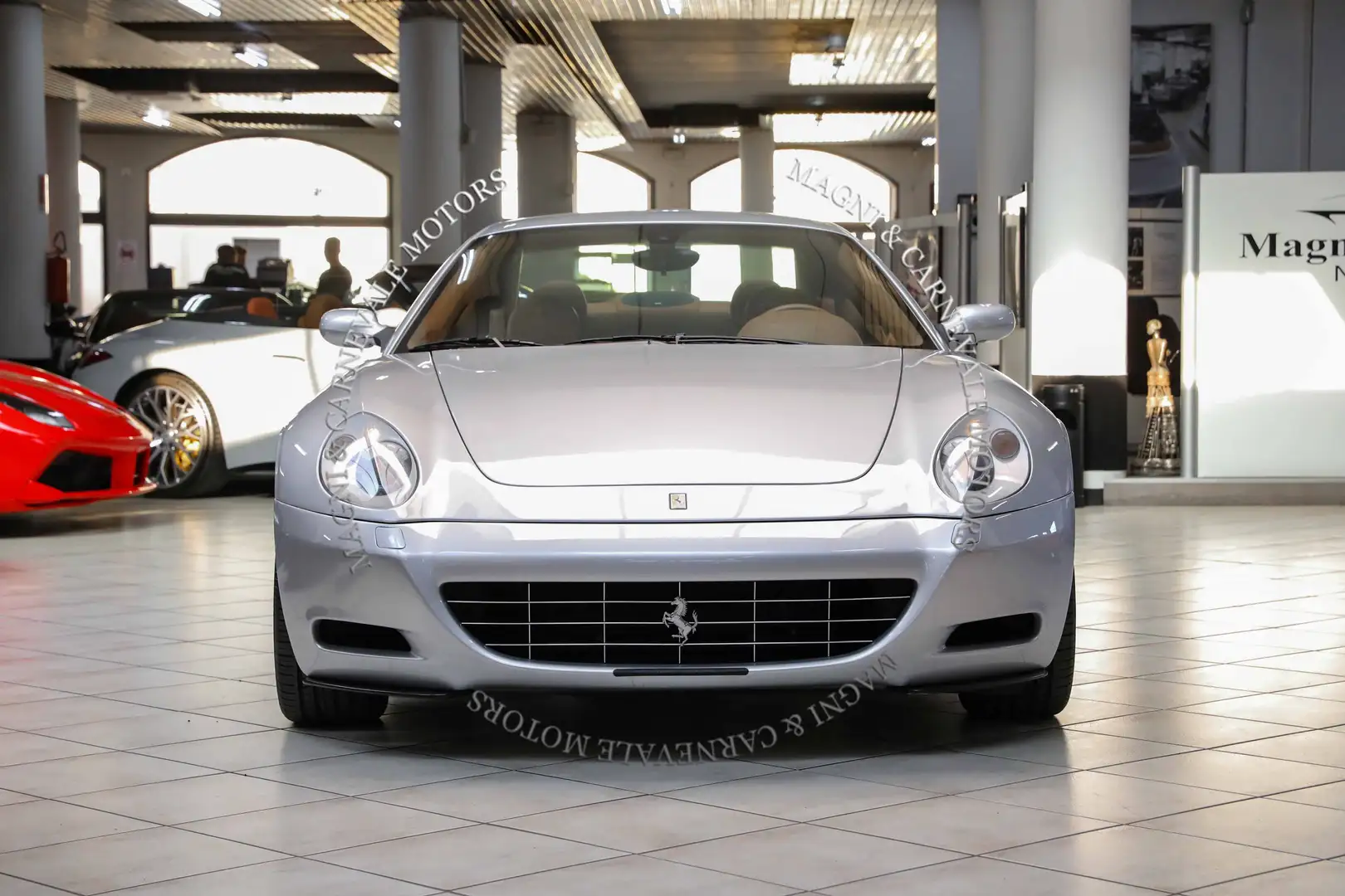 Ferrari 612 SCAGLIETTI|FULL LEATHER|BOSE SOUND|UFF. ITALIA Silber - 2