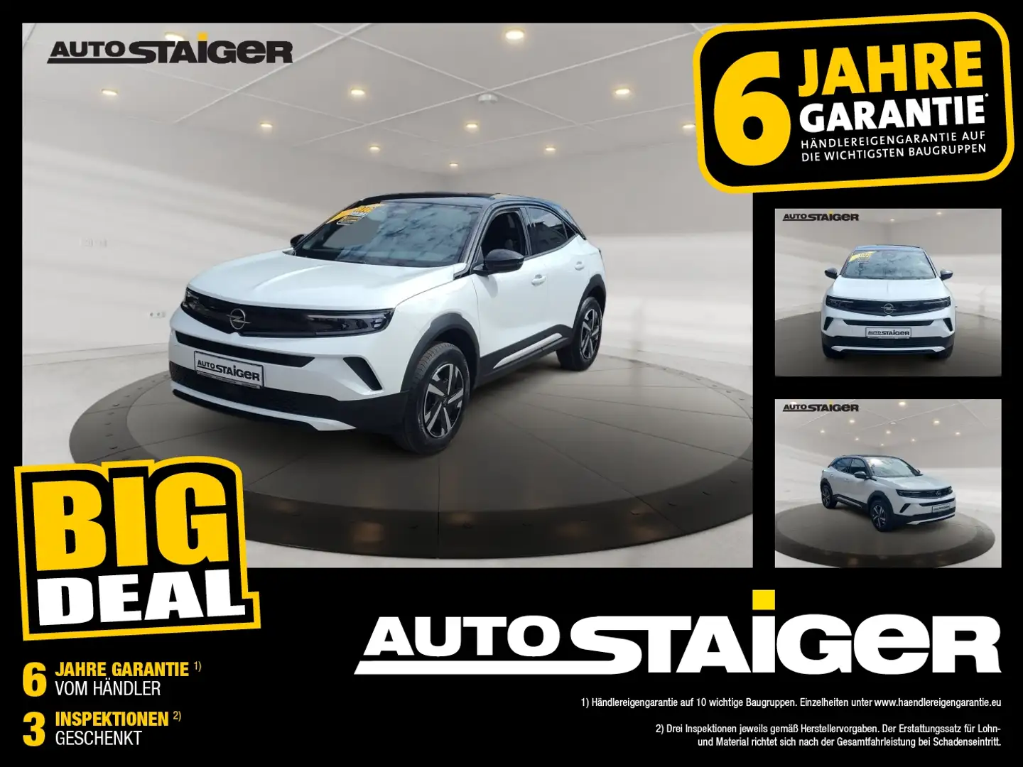 Opel Mokka Edition 1.2 *Facelift*LED*Leasing-Kracher Blanc - 1
