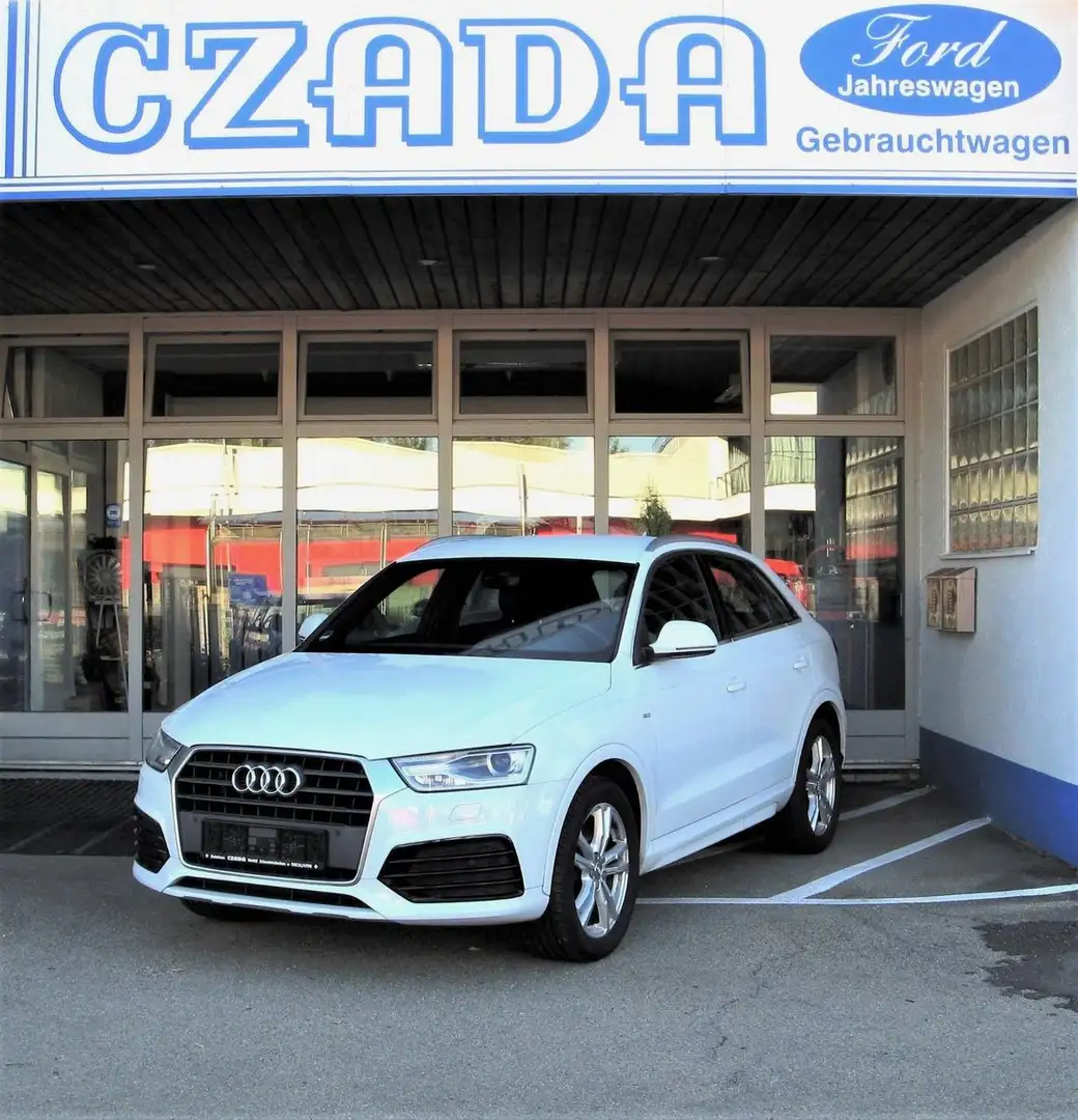 Audi Q3 S line Sport*Automatik*Xenon*Euro6* Weiß - 1