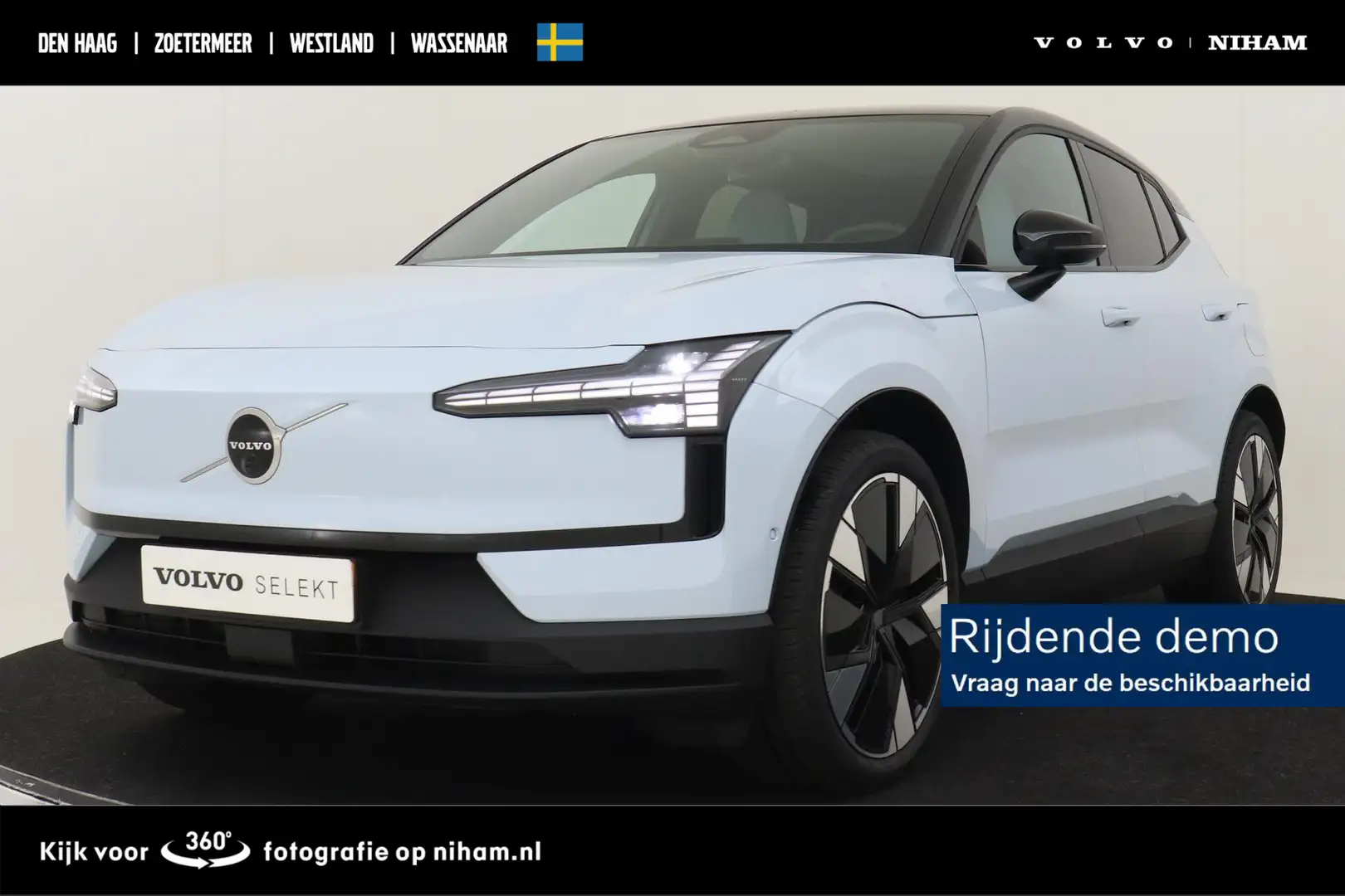 Volvo EX30 TWIN MOTOR PERFORMANCE ULTRA 69 kWh -PANO.DAK|HARM Bleu - 1