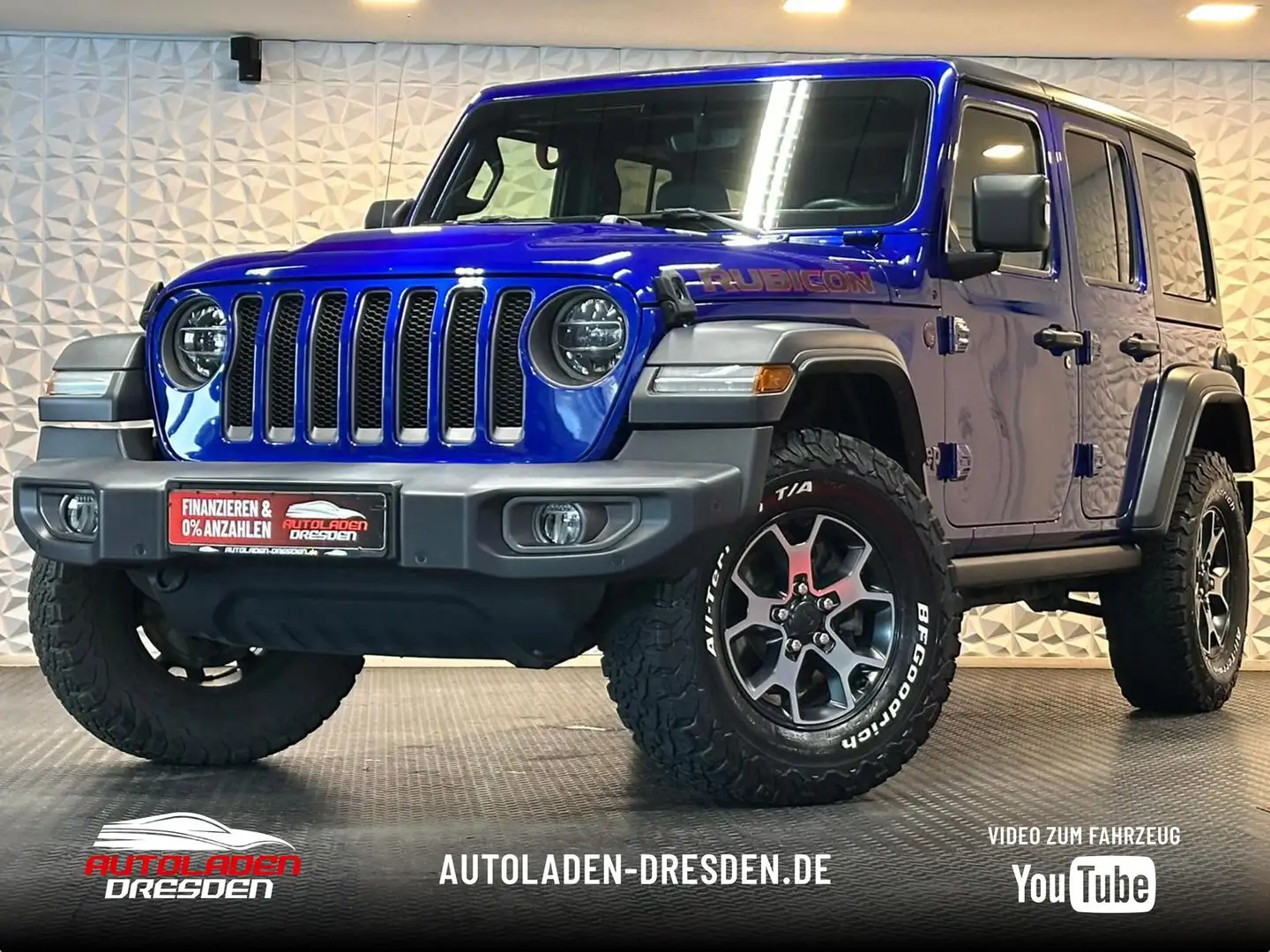 Jeep Wrangler 2.0T-GDI UNLIMITED RUBICON 4x4* LED#SHZ Blau - 1