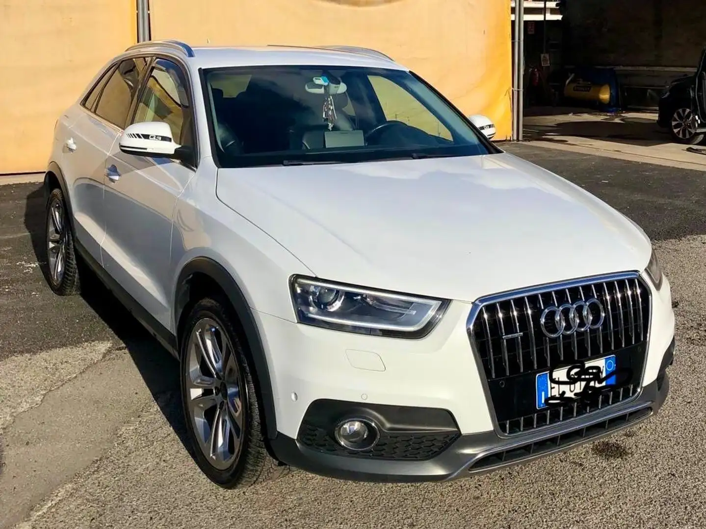 Audi Q3 Q3 2.0 tdi Advanced quattro 177cv s-tronic Bianco - 2