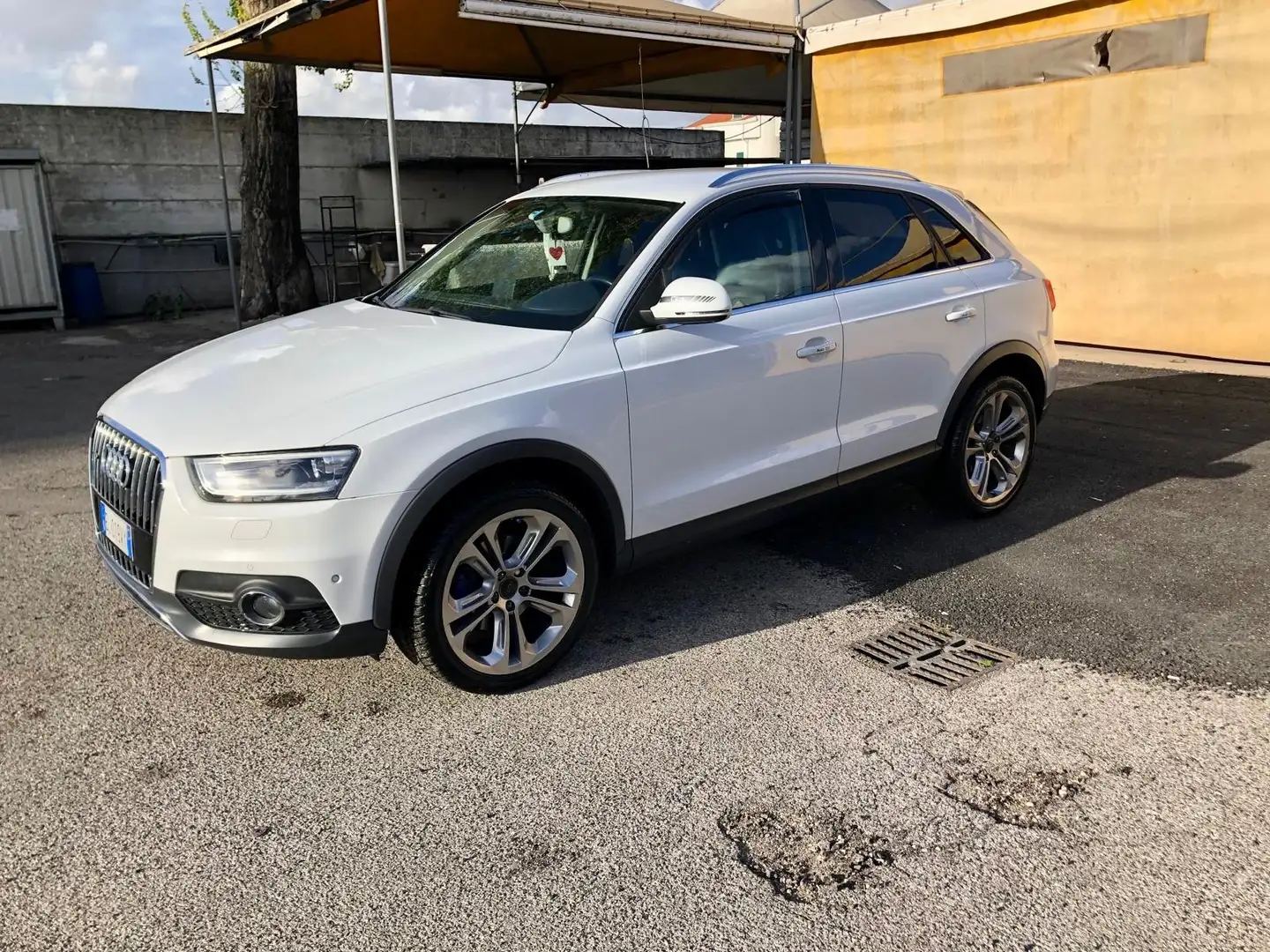 Audi Q3 Q3 2.0 tdi Advanced quattro 177cv s-tronic Bianco - 1