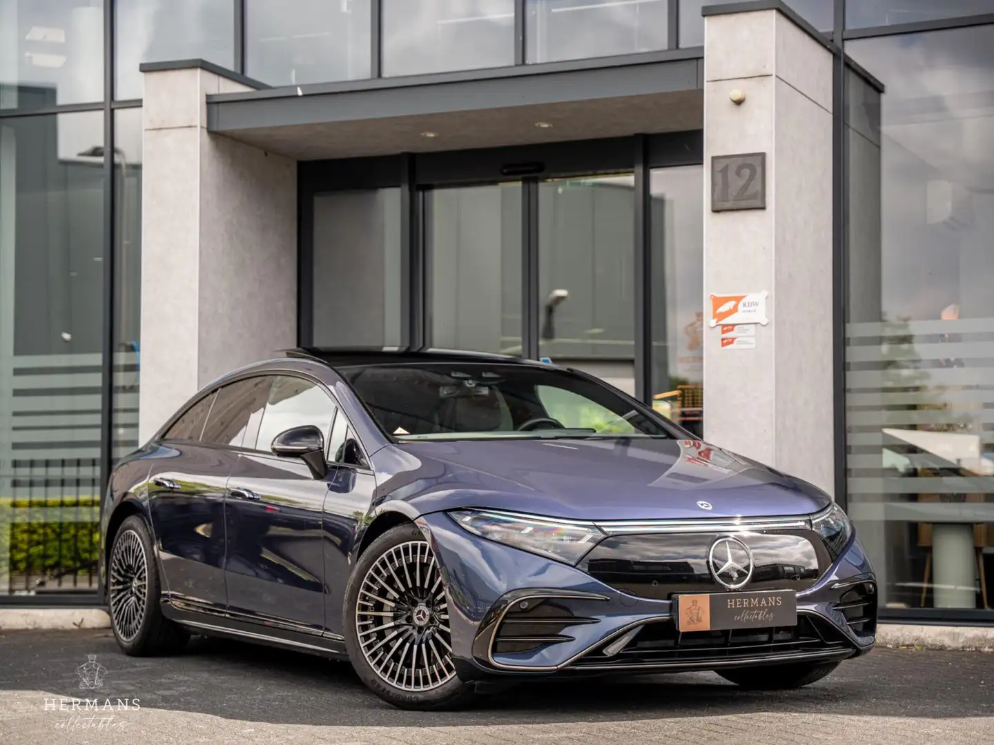 Mercedes-Benz EQS 350 Business Line 90 kWh / Burmester / Pano / HUD Azul - 1