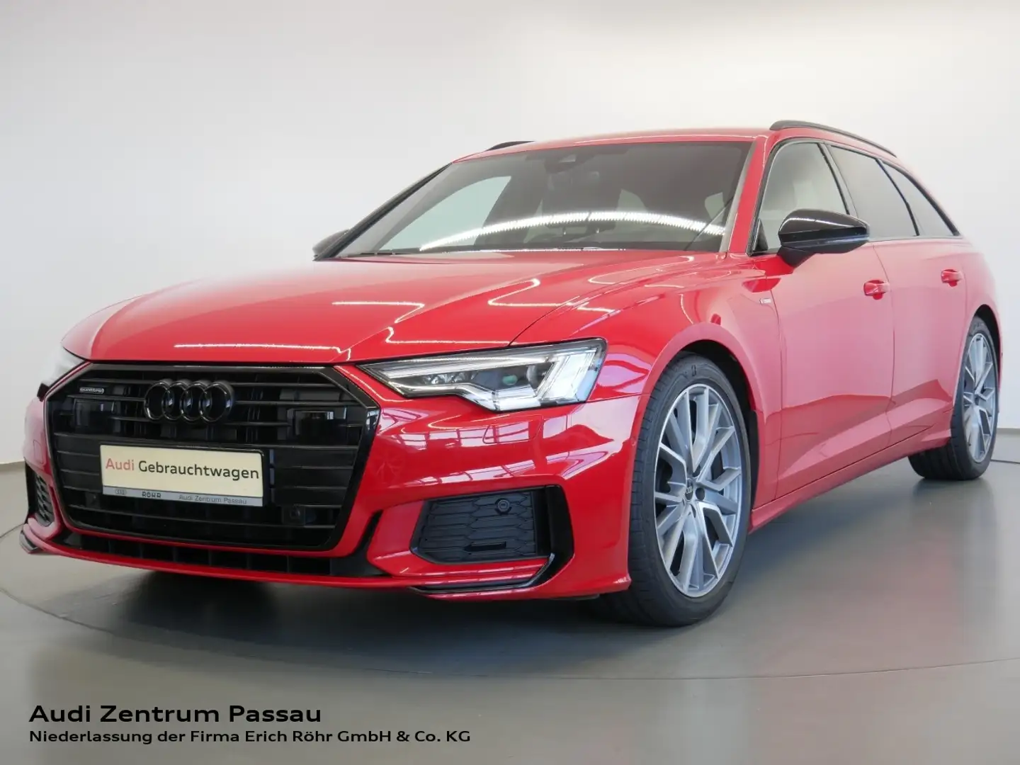 Audi A6 Avant 50 TDI quattro S line MATRIX AHK HEAD-UP Rot - 1
