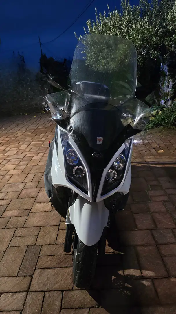 Kymco Downtown 300i Abs Blanc - 2