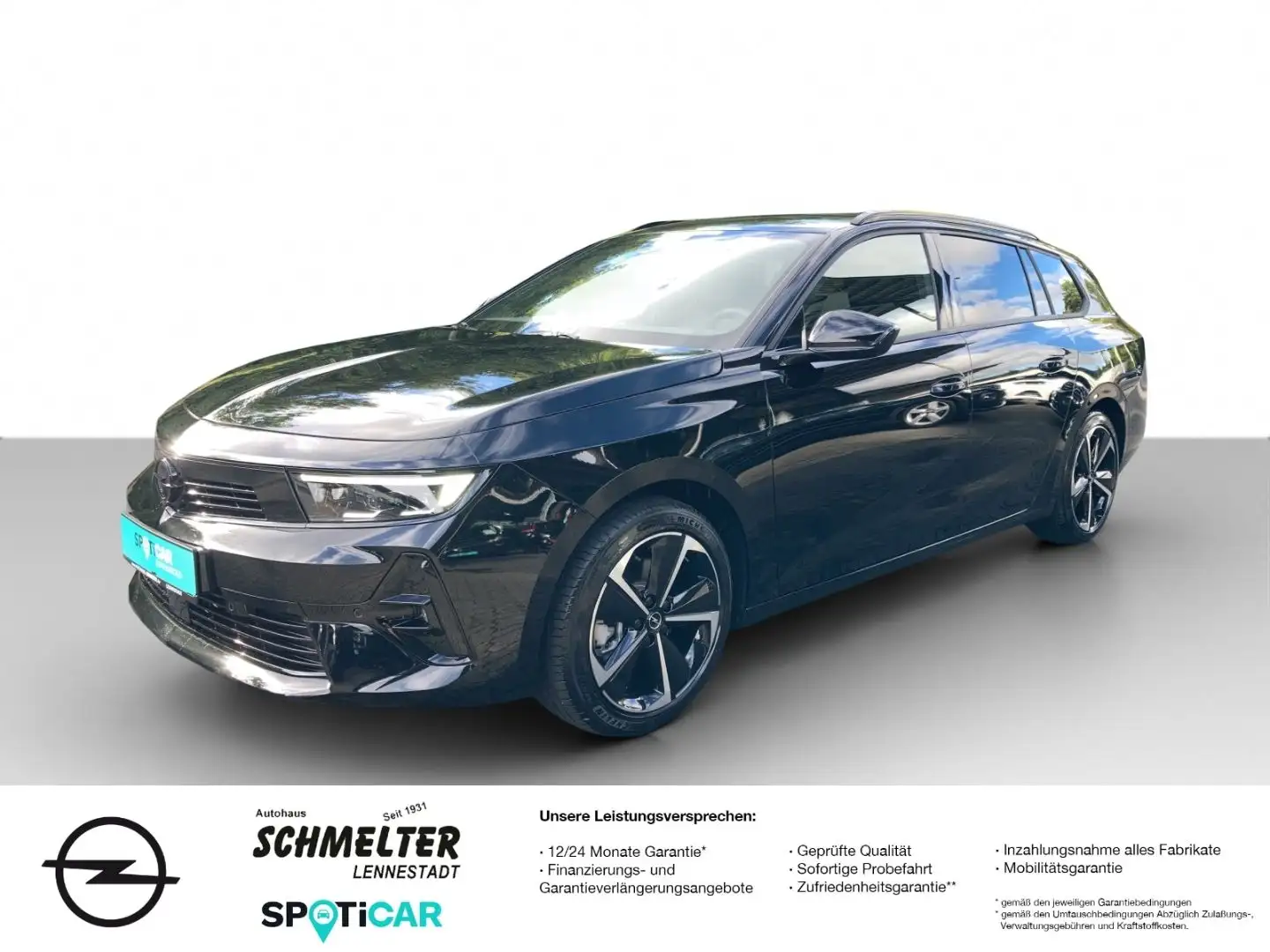 Opel Astra L Sports Tourer GS 1.2 Navi Kamera Ahk ... Noir - 1