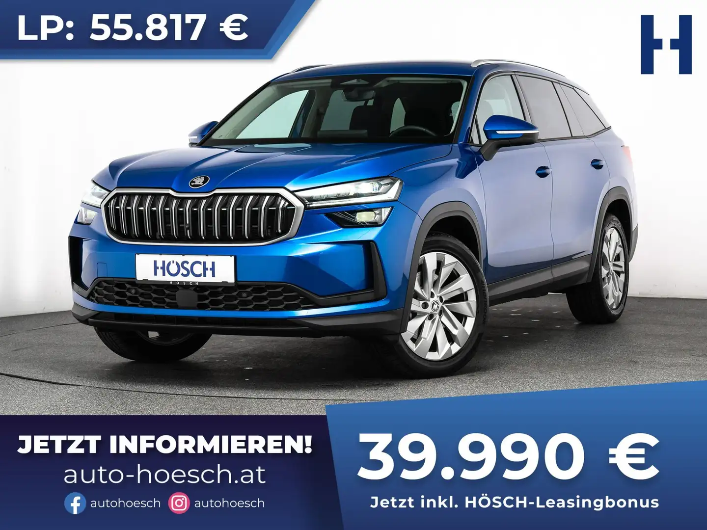 Skoda Kodiaq TSI Selection MATRIX AHK KOMFORT Blau - 1