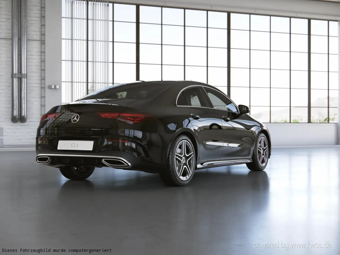 Mercedes-Benz CLA 200 CLA 200 Coupé *AMG* AMG Line Navi/Styling/Klima Schwarz - 2