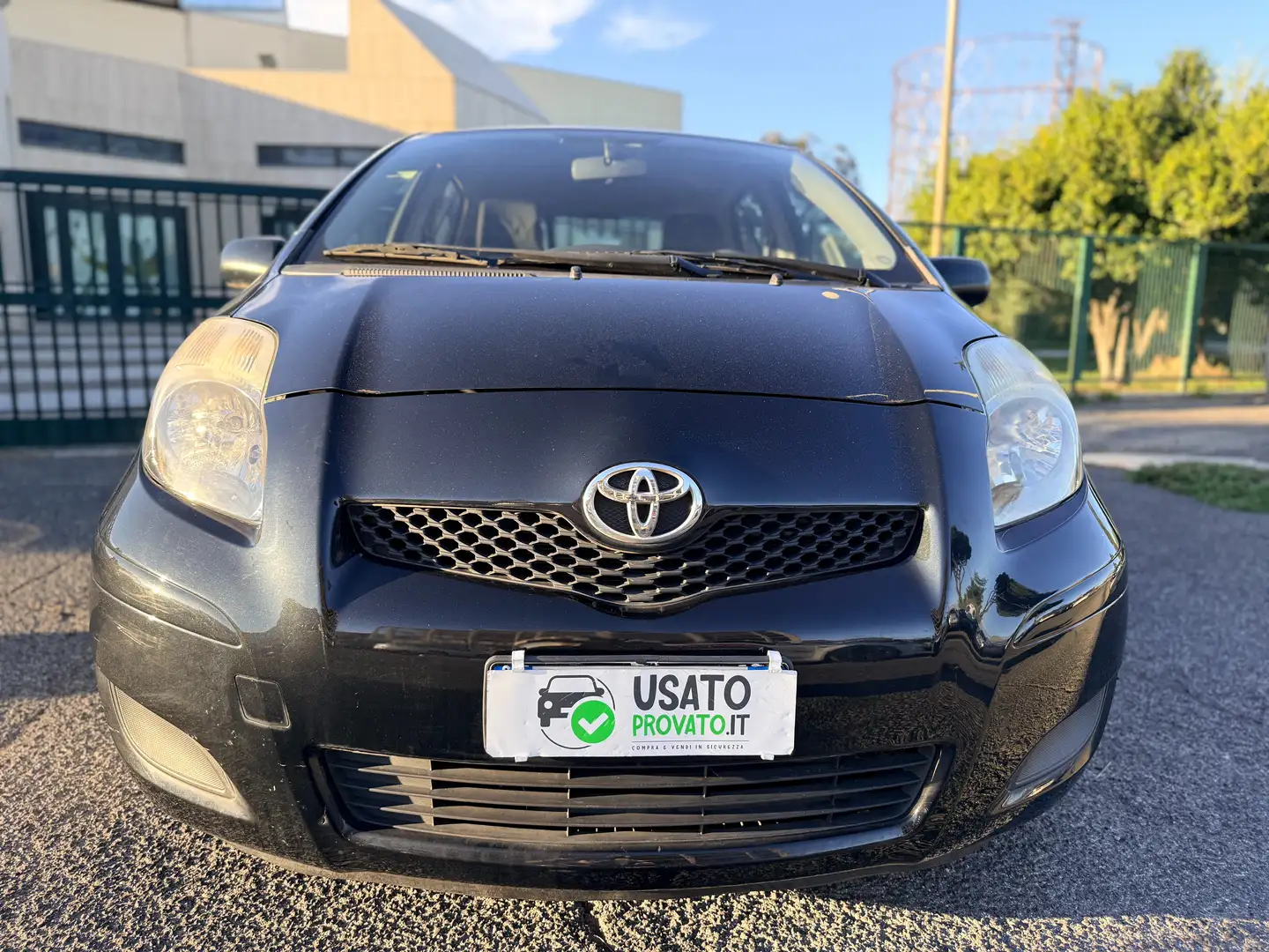 Toyota Yaris 5p 1.0 69cv KM CERTIFICATI Tagliando pre-consegna! Nero - 2