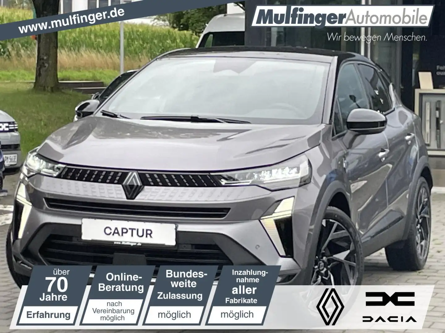 Renault Captur Esprit Alpine E-TECH Full Hybrid Bluetooth Grau - 1