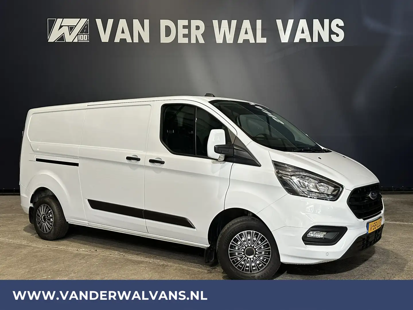 Ford Transit Custom 2.0 TDCI 130 pk L2H1 Euro6 Airco | LED | Cruisecon Blanco - 1