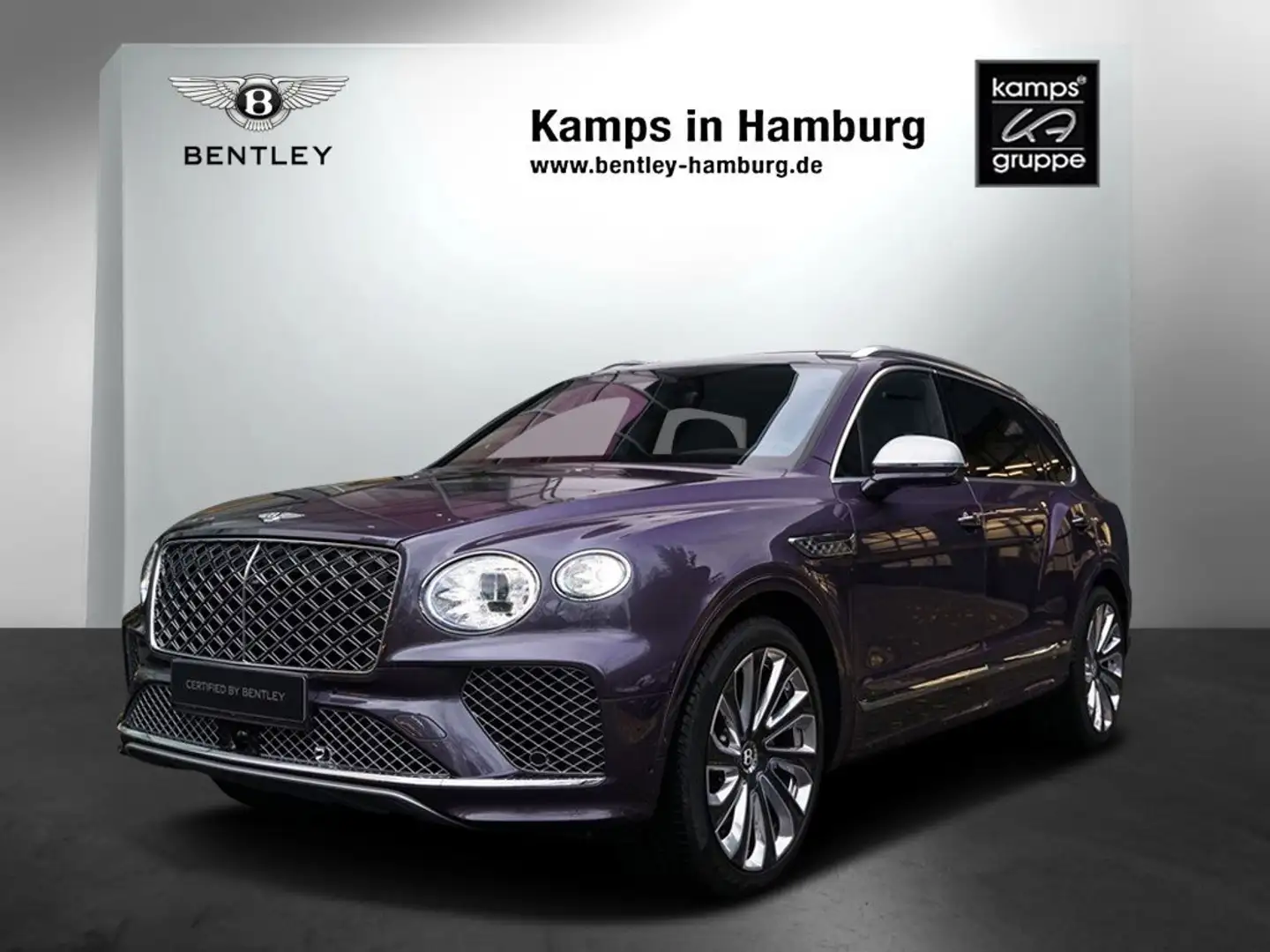 Bentley Bentayga EWB Mulliner V8 Violett - 1