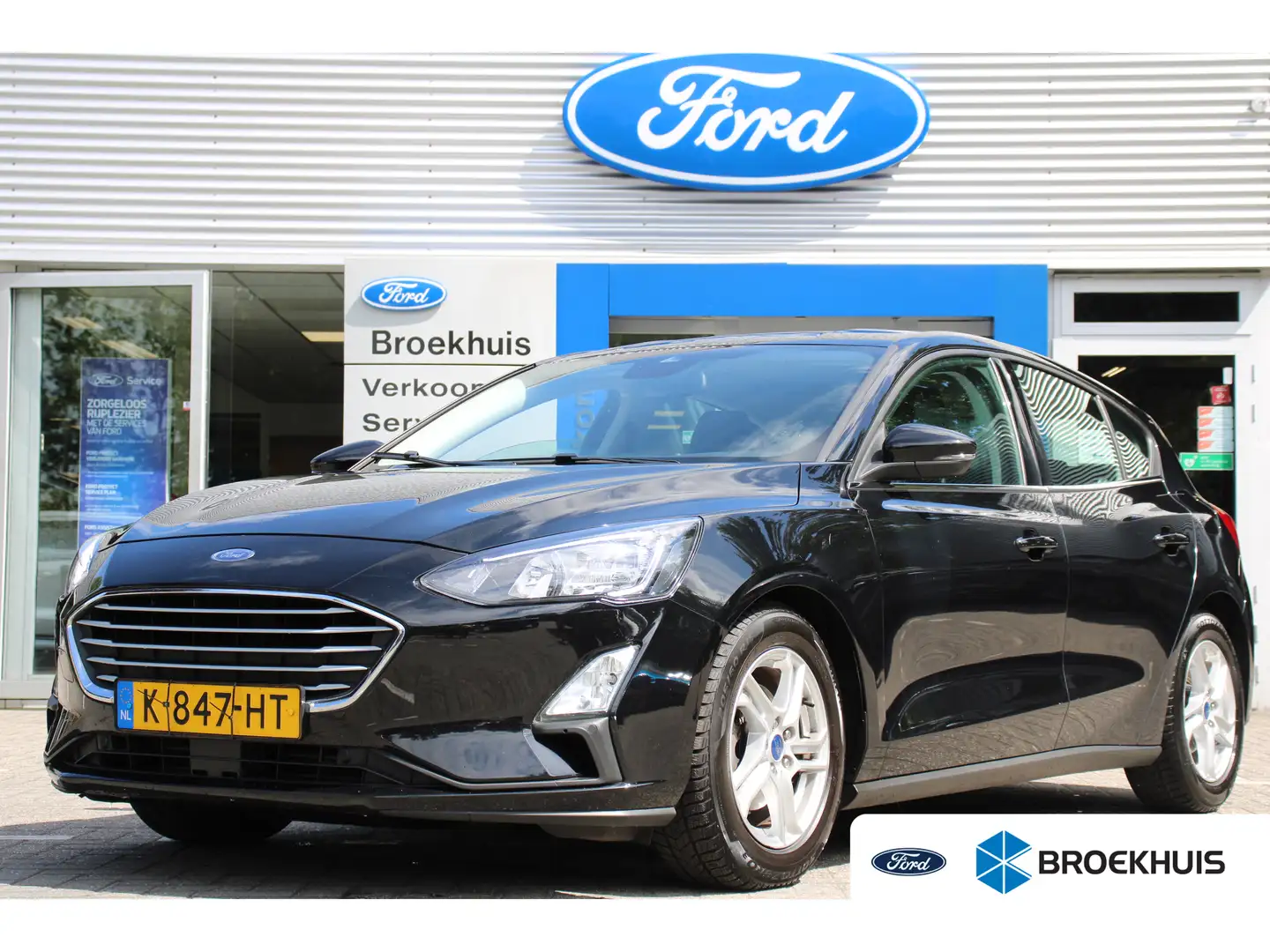 Ford Focus 1.0EB HYBRID TITANIUM | NL-AUTO! | DEALER OH! | NA Noir - 1