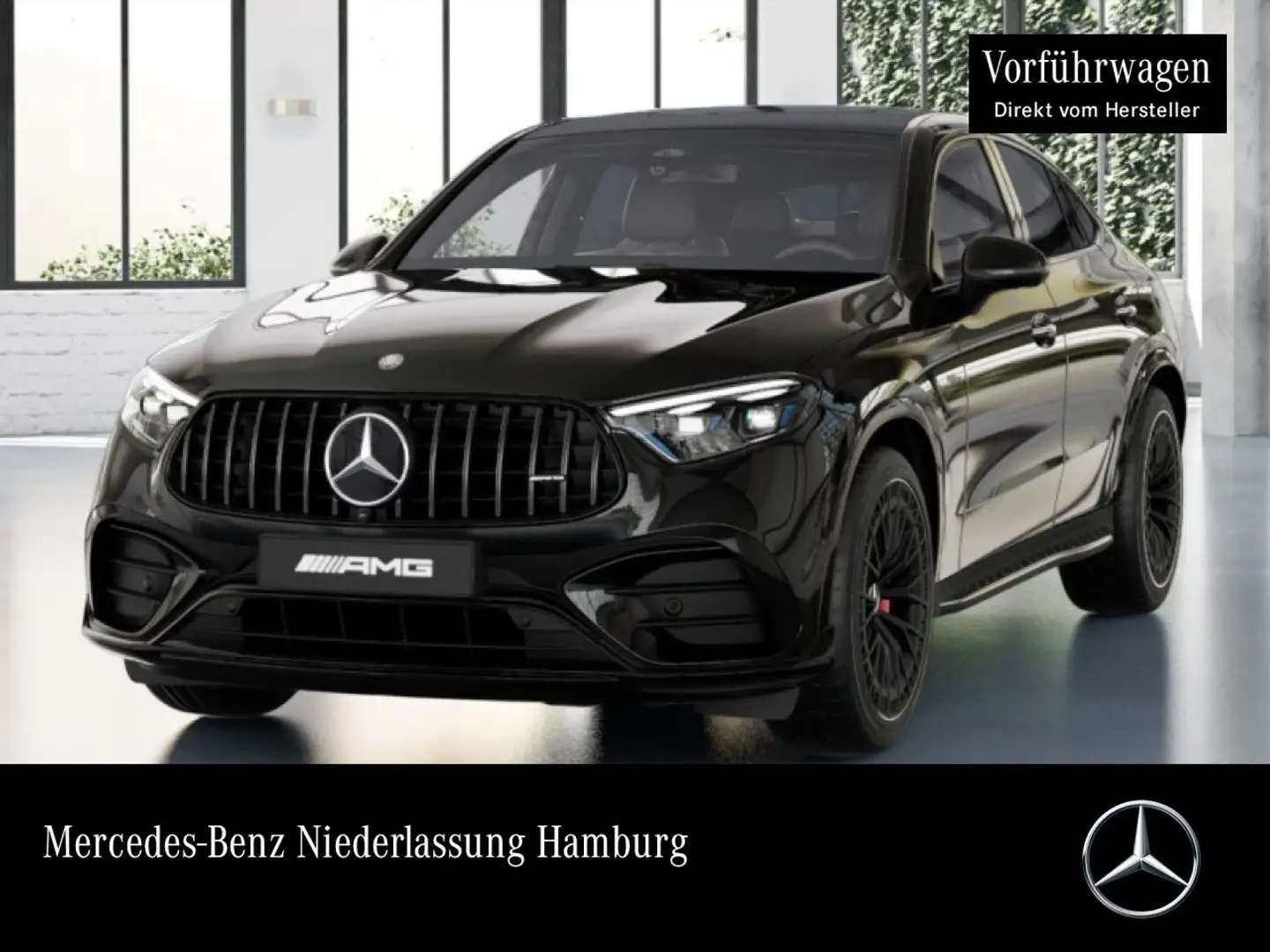Mercedes-Benz GLC 43 AMG GLC 43 4M NIGHT+PANO+360+BURMESTER+SITZKLIMA+TOTW Schwarz - 1