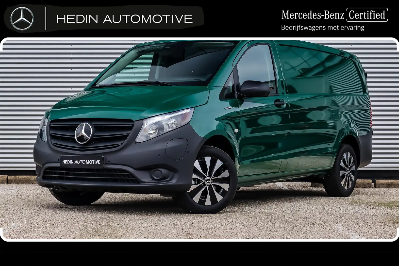 Mercedes-Benz Vito eVito L2 | Parkeerpakket | Chauffeursassistentiepa Groen - 1