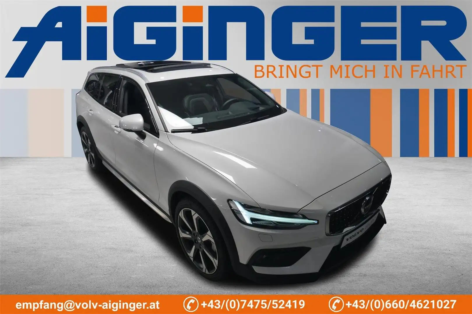 Volvo V60 Cross Country B5 AWD Geartr. Ultimate Bright Blanc - 1