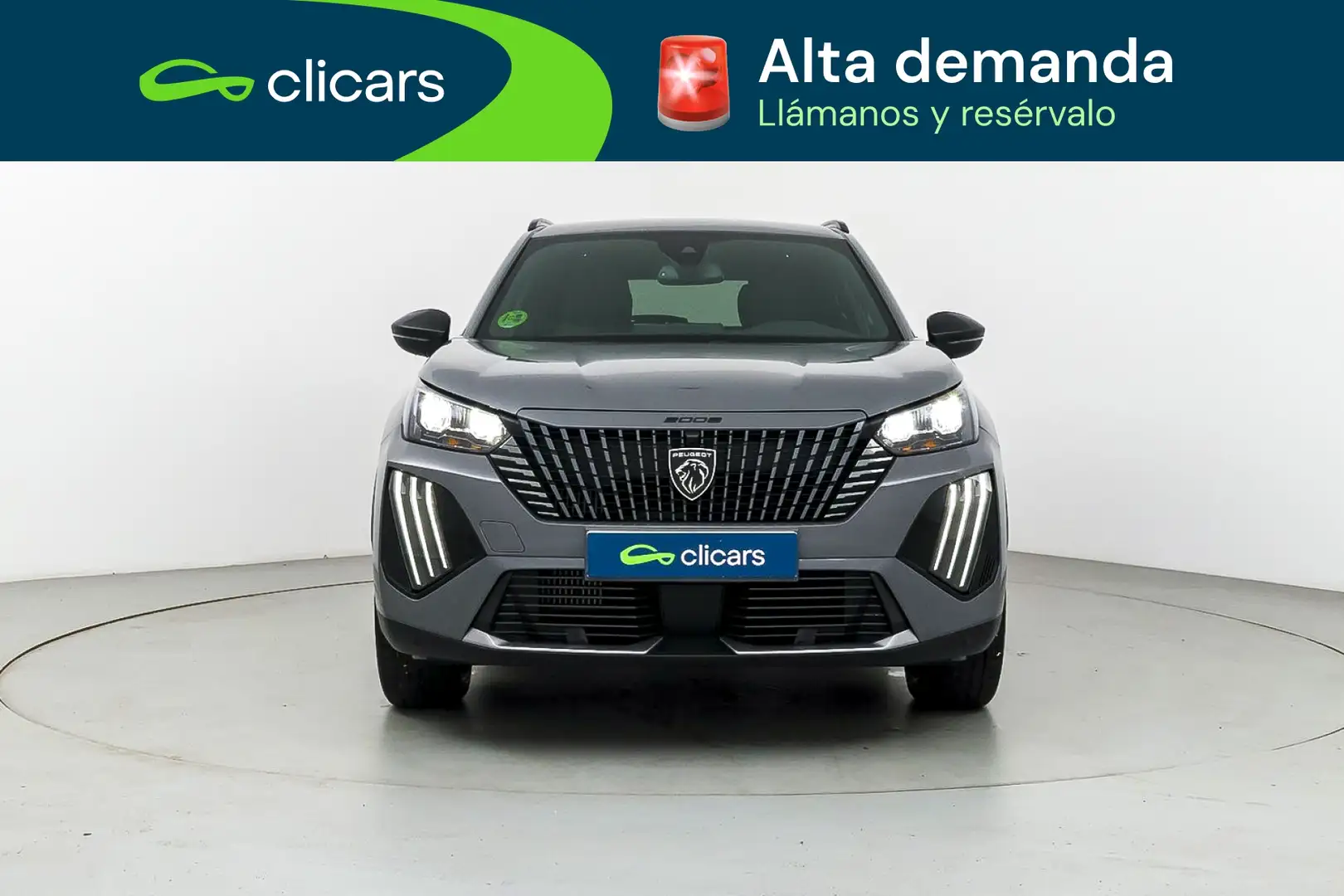 Peugeot 2008 1.2 PureTech S&S Allure EAT8 130 Gris - 2