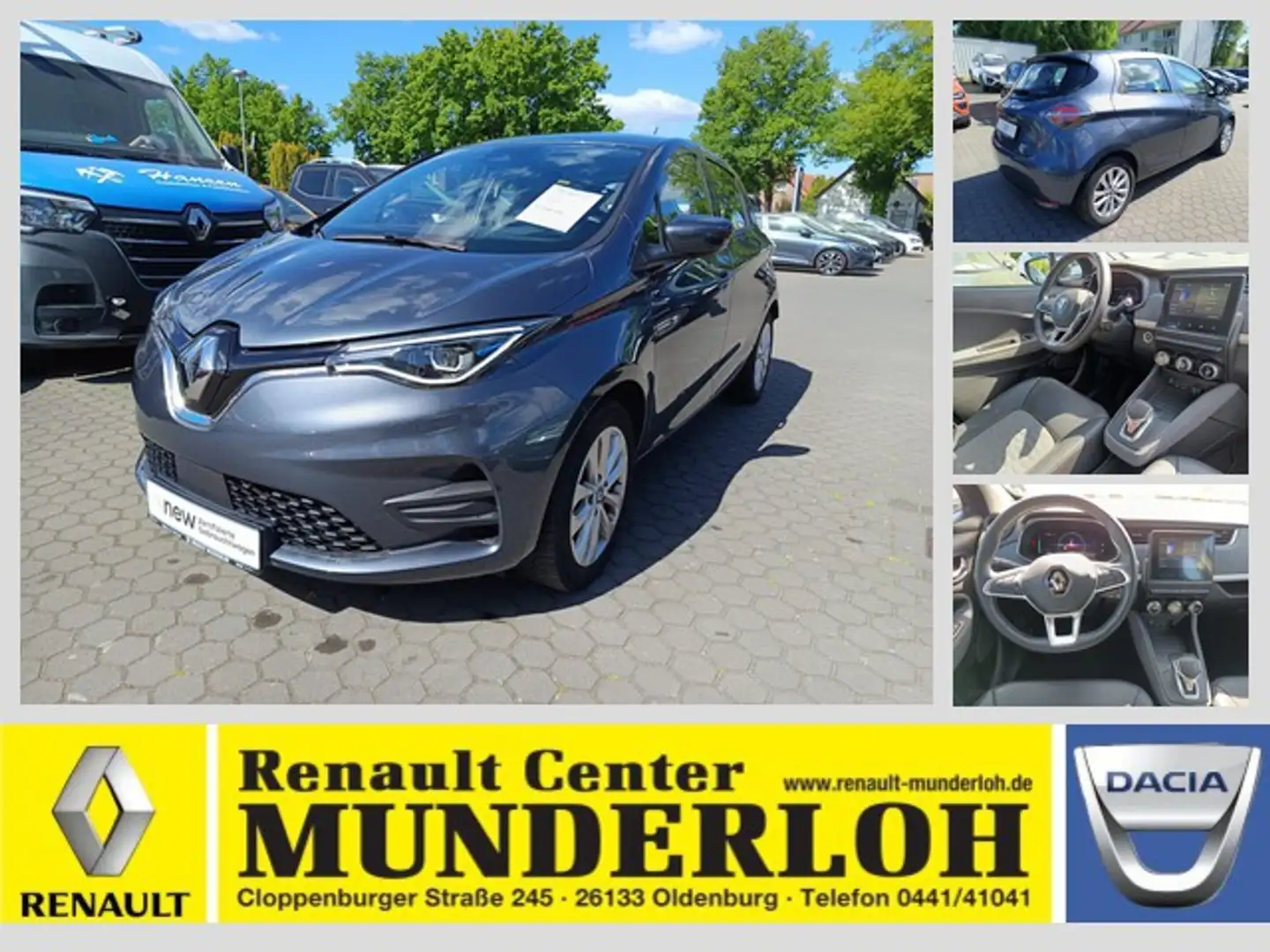Renault ZOE Intens Gris - 1