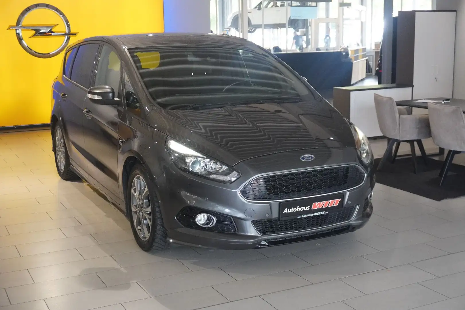 Ford S-Max S-MAX ST-Line °7 Sitze°Navi°Leder°Allwetter° Grijs - 1