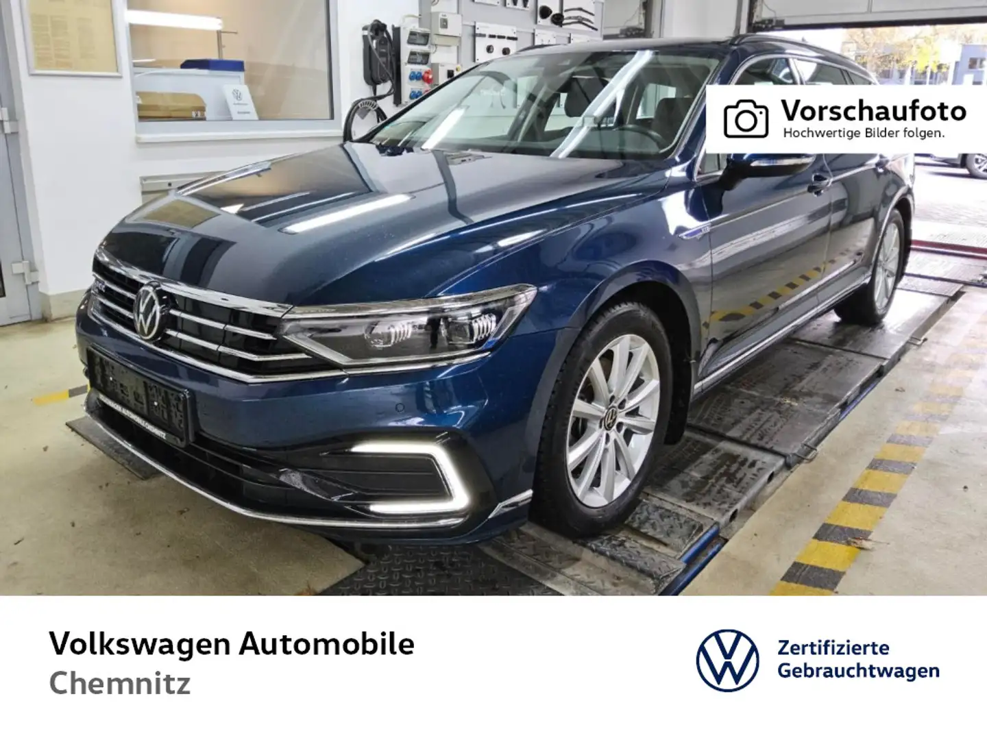 Volkswagen Passat Variant 1.4 TSI Hybrid GTE*AHK*LEDMatrix* Blau - 1