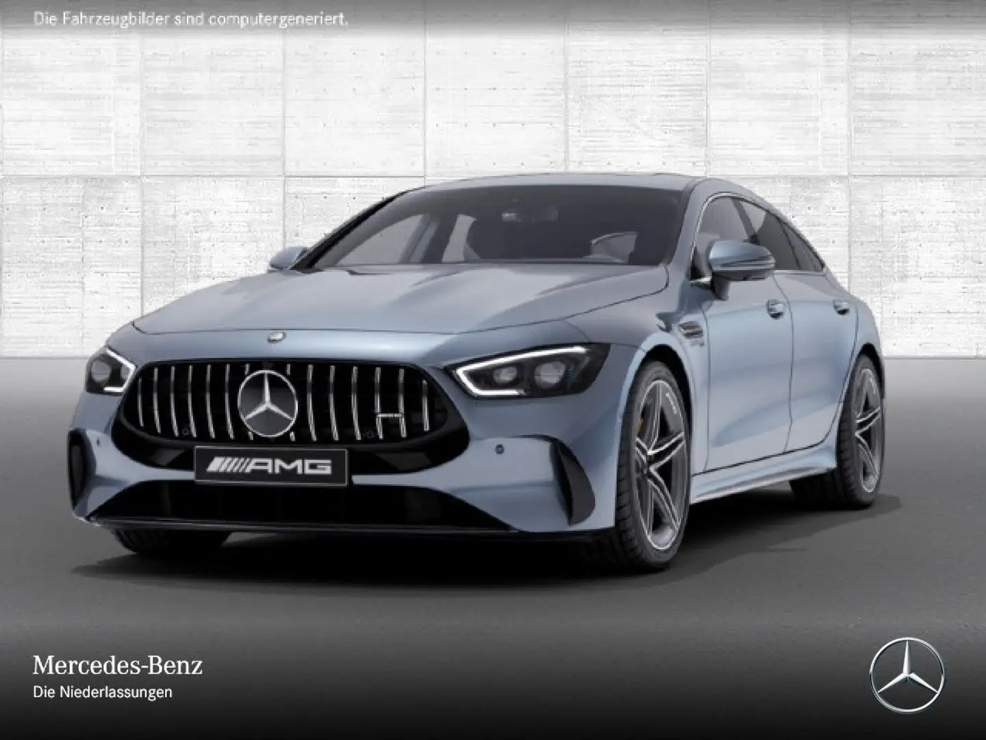 Mercedes-Benz AMG GT 63 S  Cp. 4M Perf-Abgas Fahrass WideScreen Blau - 2