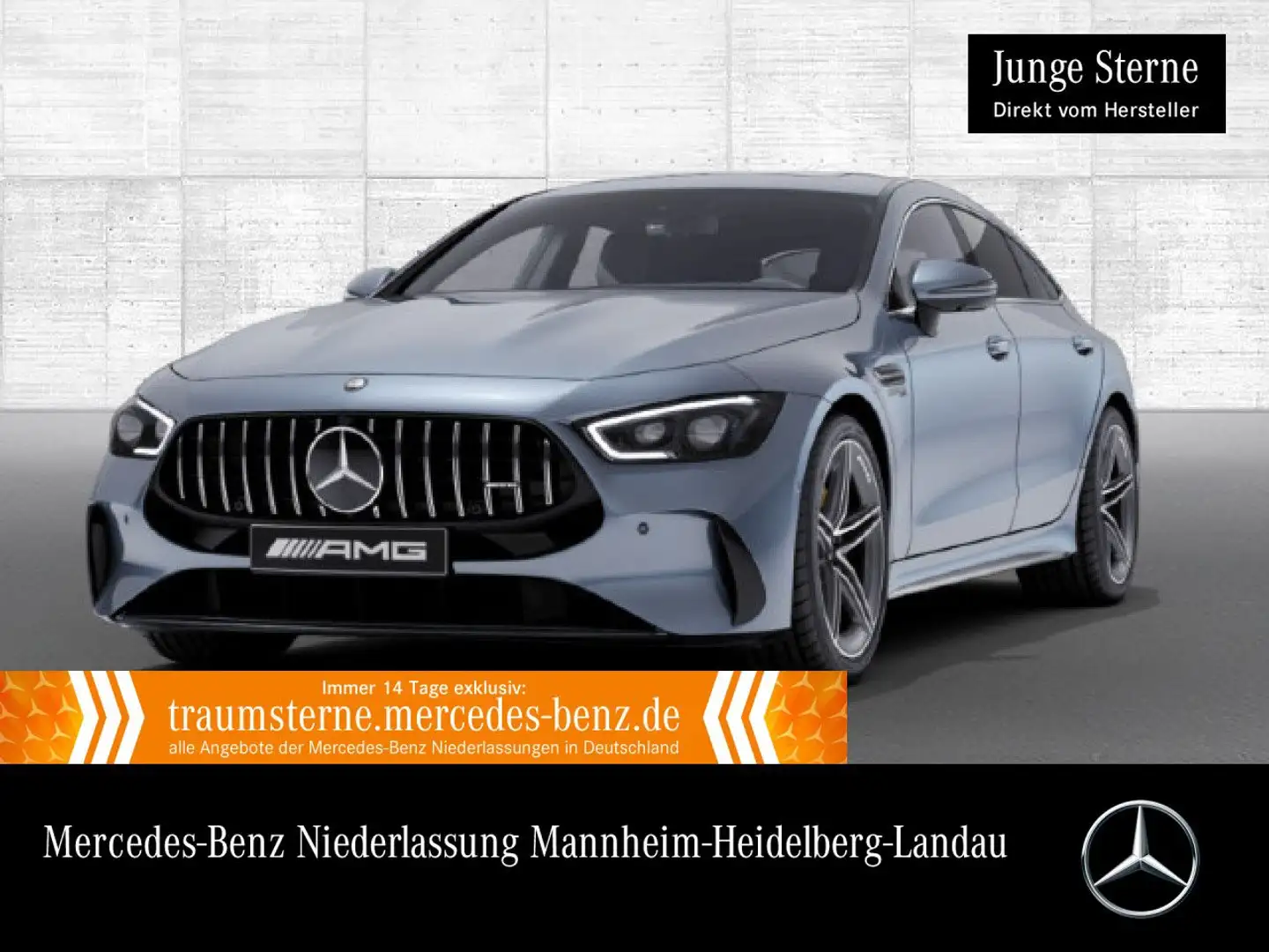Mercedes-Benz AMG GT 63 S  Cp. 4M Perf-Abgas Fahrass WideScreen Blau - 1