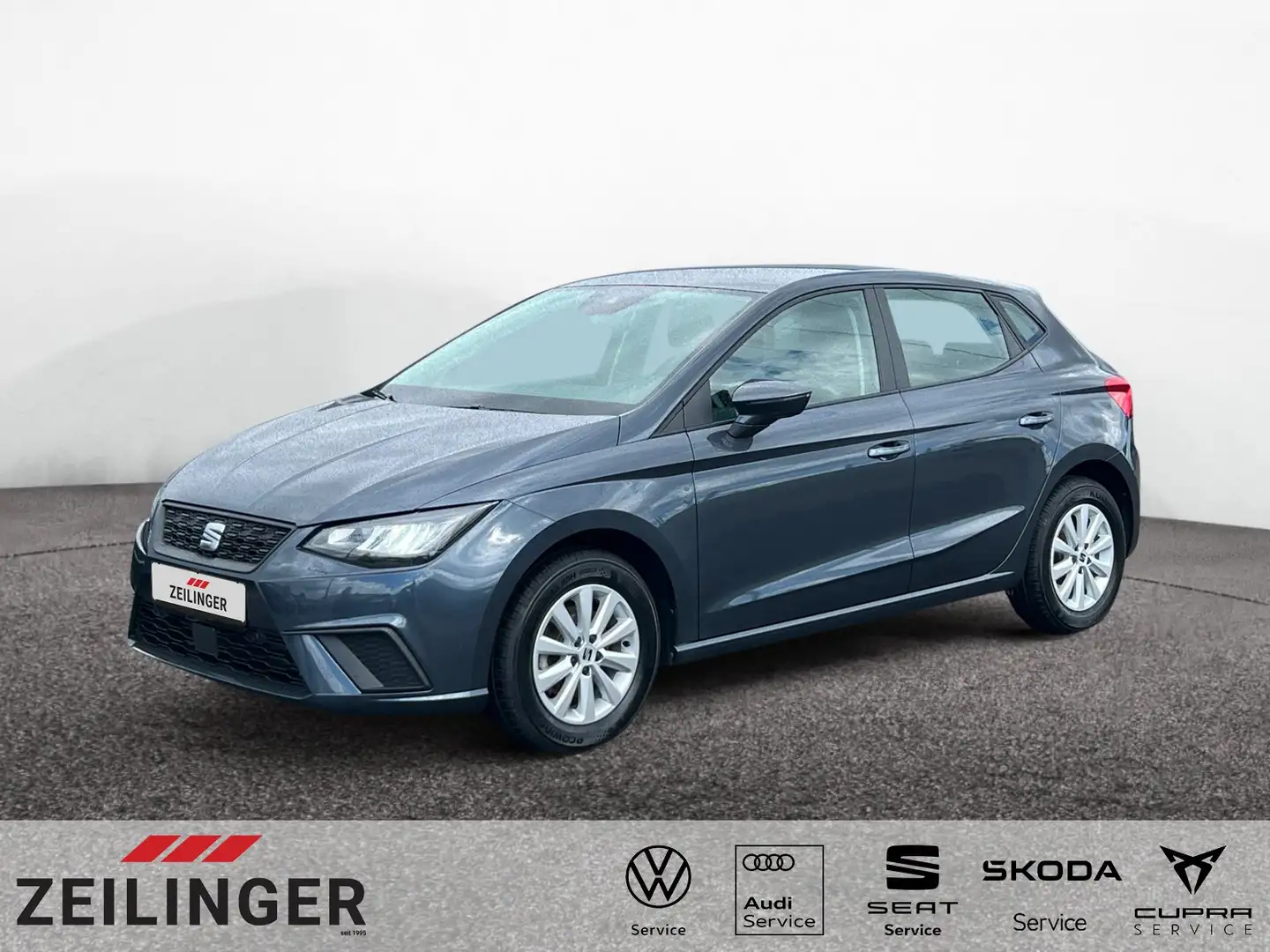 SEAT Ibiza Style TSI DSG|5-J-GAR|NAVI|ACC|CLIMATRONIC Šedá - 1