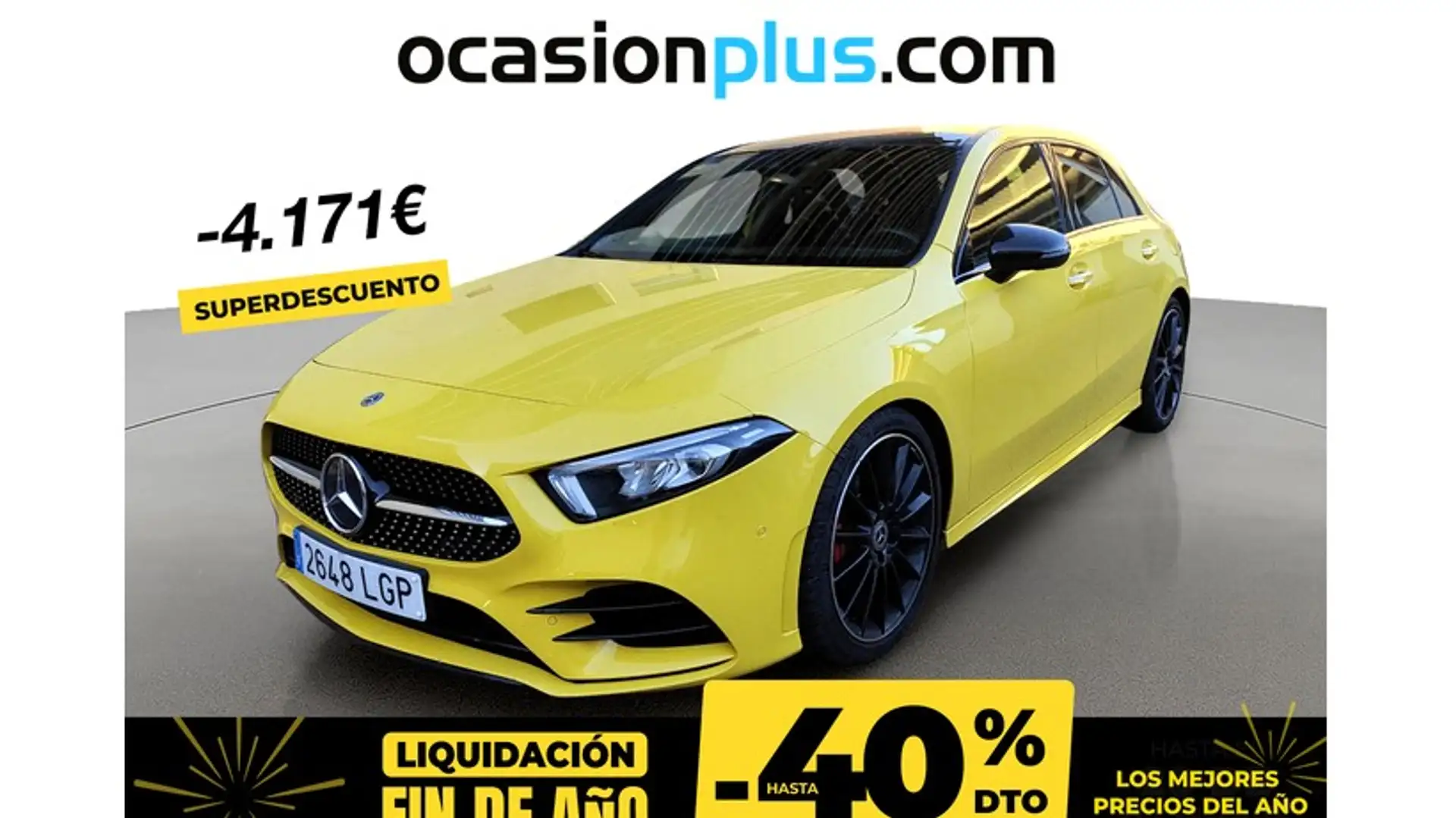 Mercedes-Benz A 200 200d 8G-DCT Jaune - 1