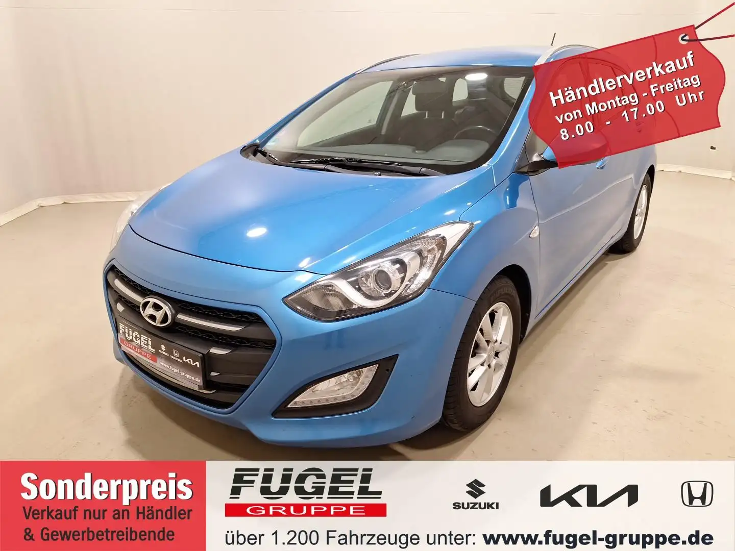 Hyundai i30 Kombi 1.6 Klima|Temp. Blau - 1