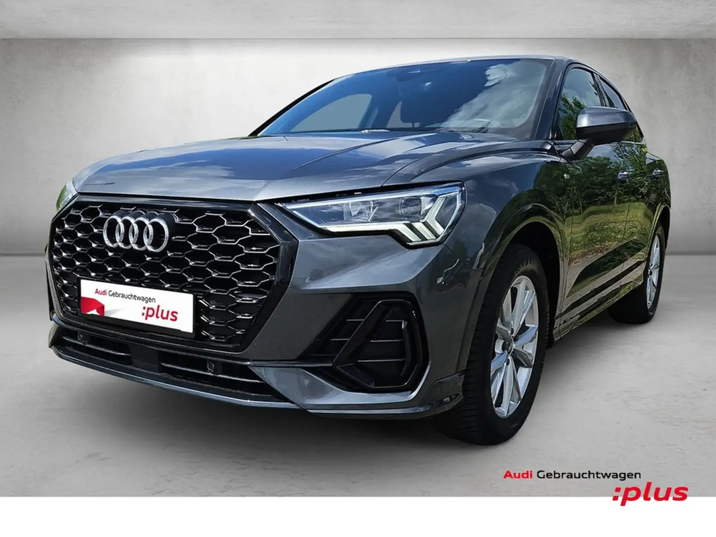 Audi Q3 Sportback S line 35 TDI S tronic *Navi*AHK* Grijs - 1