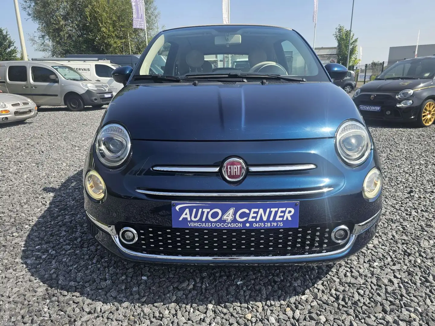 Fiat 500 500 1.2i Lounge //CLIM / GARANTIE 1 AN // Bleu - 2