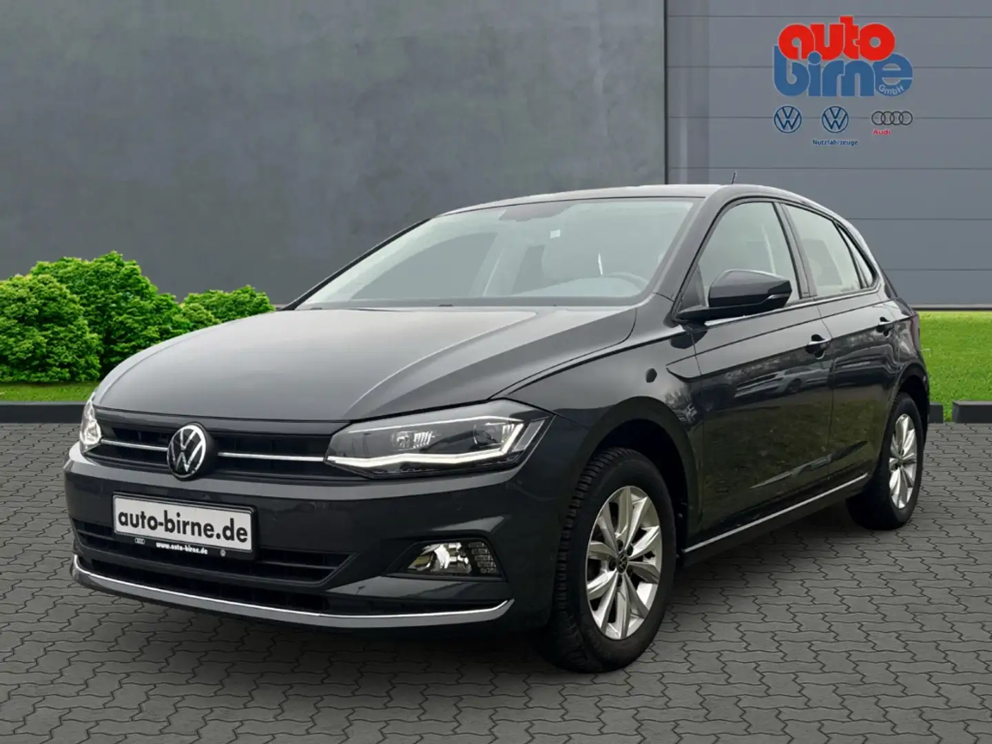 Volkswagen Polo VI 1.0 TSI Highline LED ACC 2-Zonen-Klimaautom Mus Grijs - 1