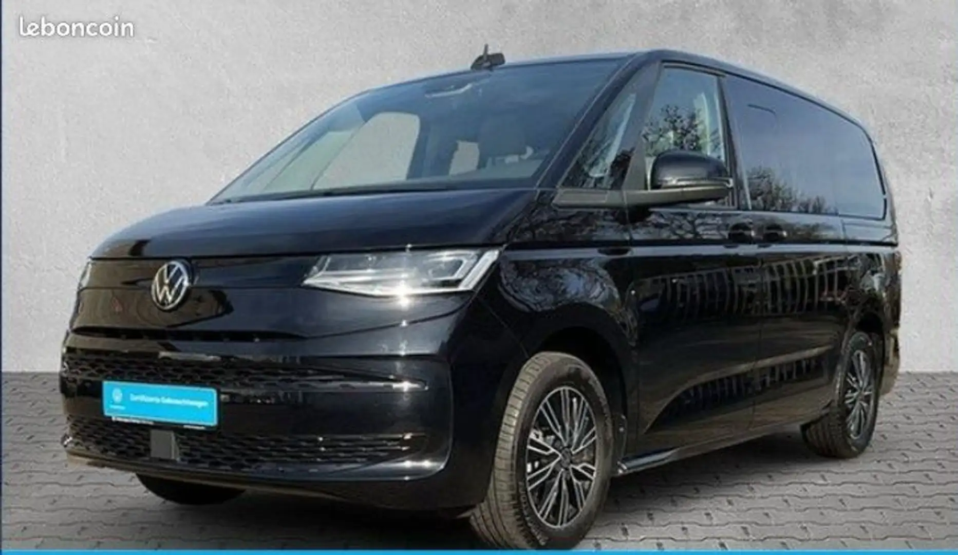 Volkswagen T7 Multivan T7 eHybrid 218ch • Long 5 places Malus inclus 10j Noir - 1