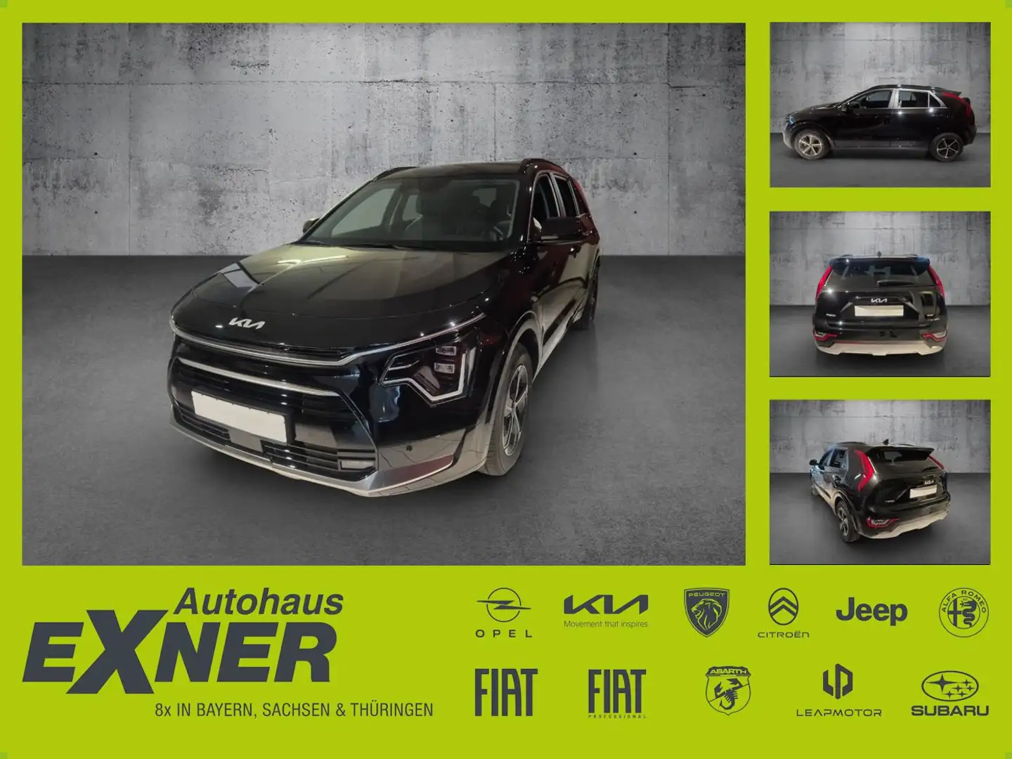 Kia Niro Vision Totwinkelassistent, Navi, Sitzheizung Negru - 1