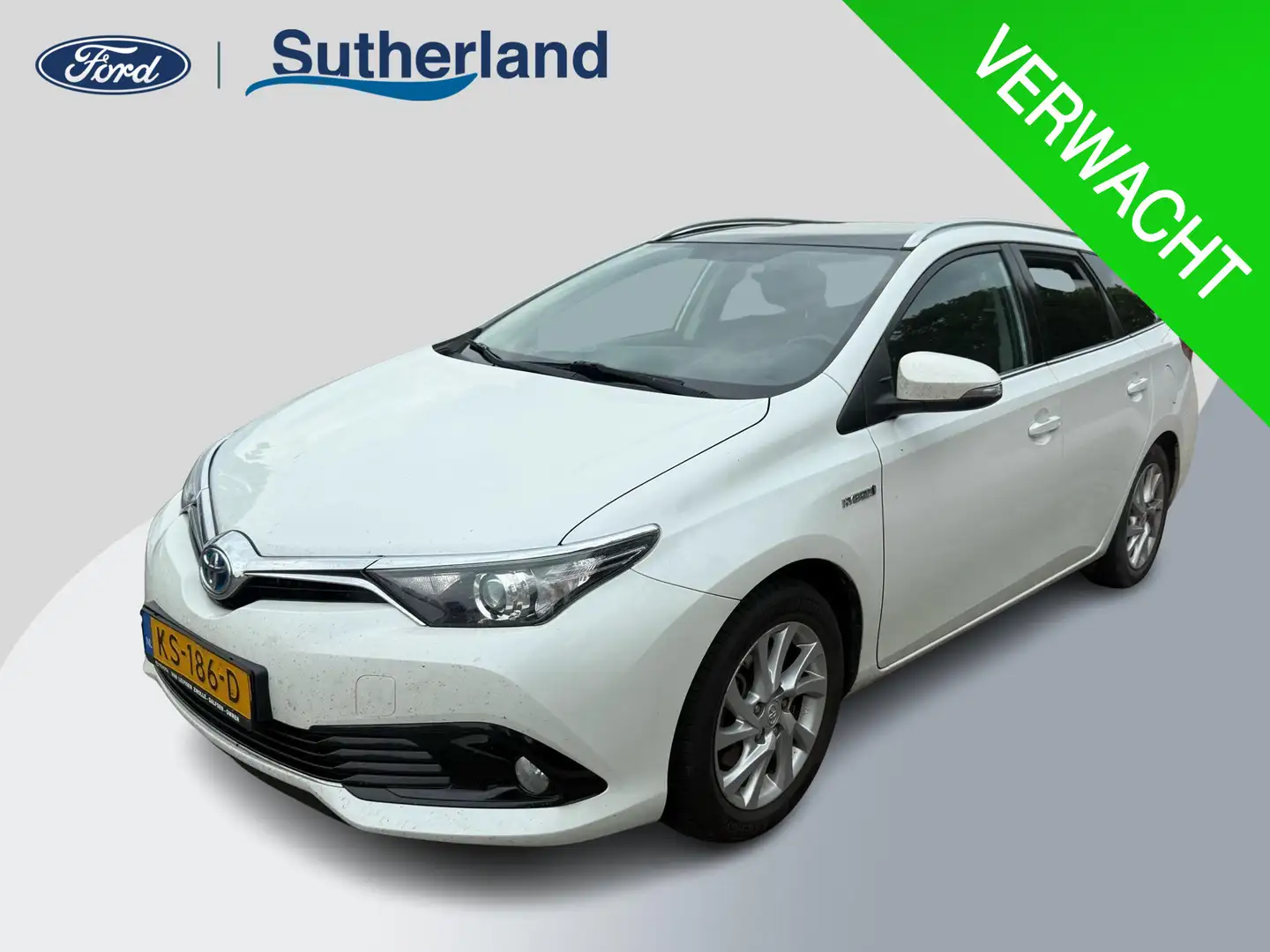 Toyota Auris 1.8 Hybrid Trend 136pk Automaat | Trekhaak | Panor Wit - 1