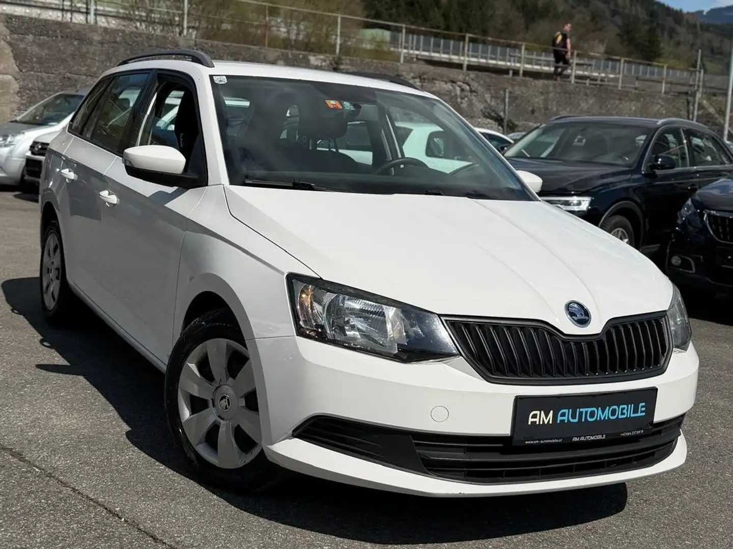 Skoda Fabia Ambition Weiß - 1