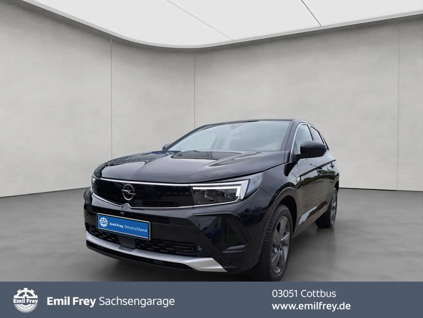 Opel Grandland Grandland 1.2 DI Automatik Elegance AHZV LED Schwarz - 1
