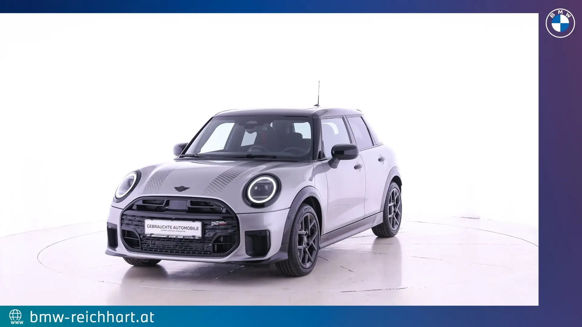 MINI Cooper C JCW Trim / Harman Kardon / HeadUp / Paket M / Driving Assistant Silber - 1
