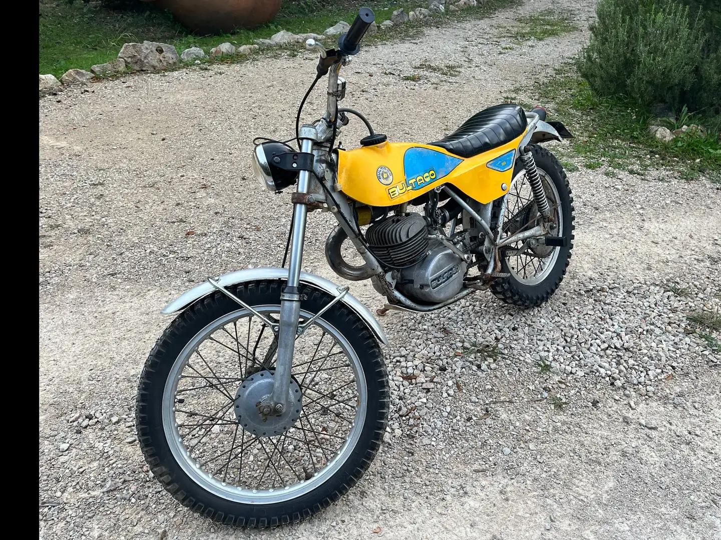 Bultaco Lobito Mk7 75cc Żółty - 2