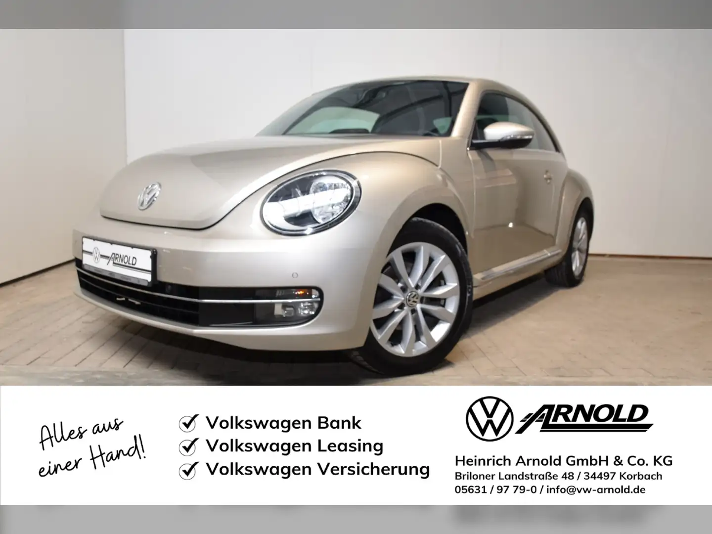 Volkswagen Beetle TSI Design Silber - 1