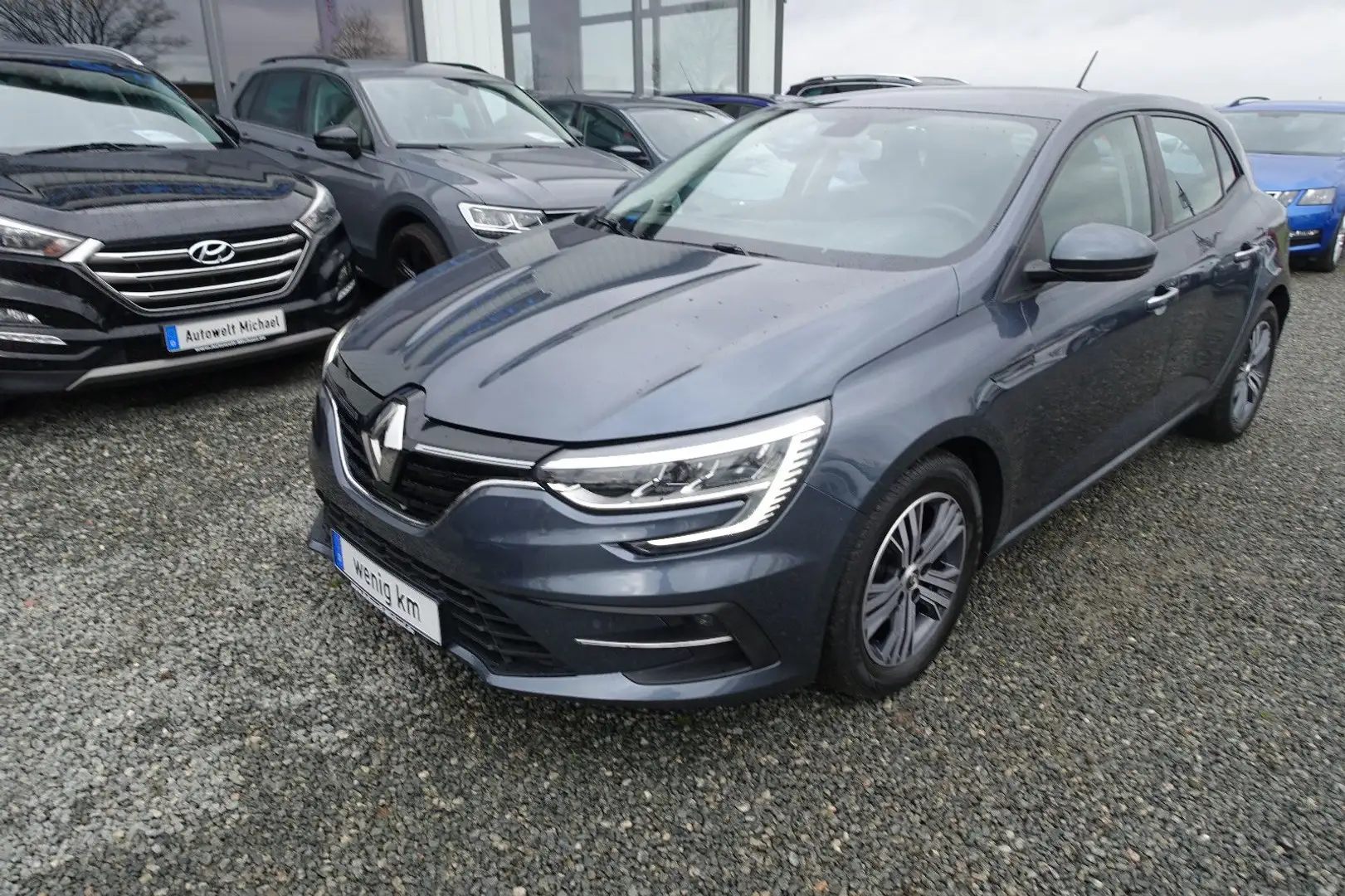 Renault Megane 1.5 DCi Aut.LED KLIMAAUT NAV TÜV+Insp.NEU Grau - 2