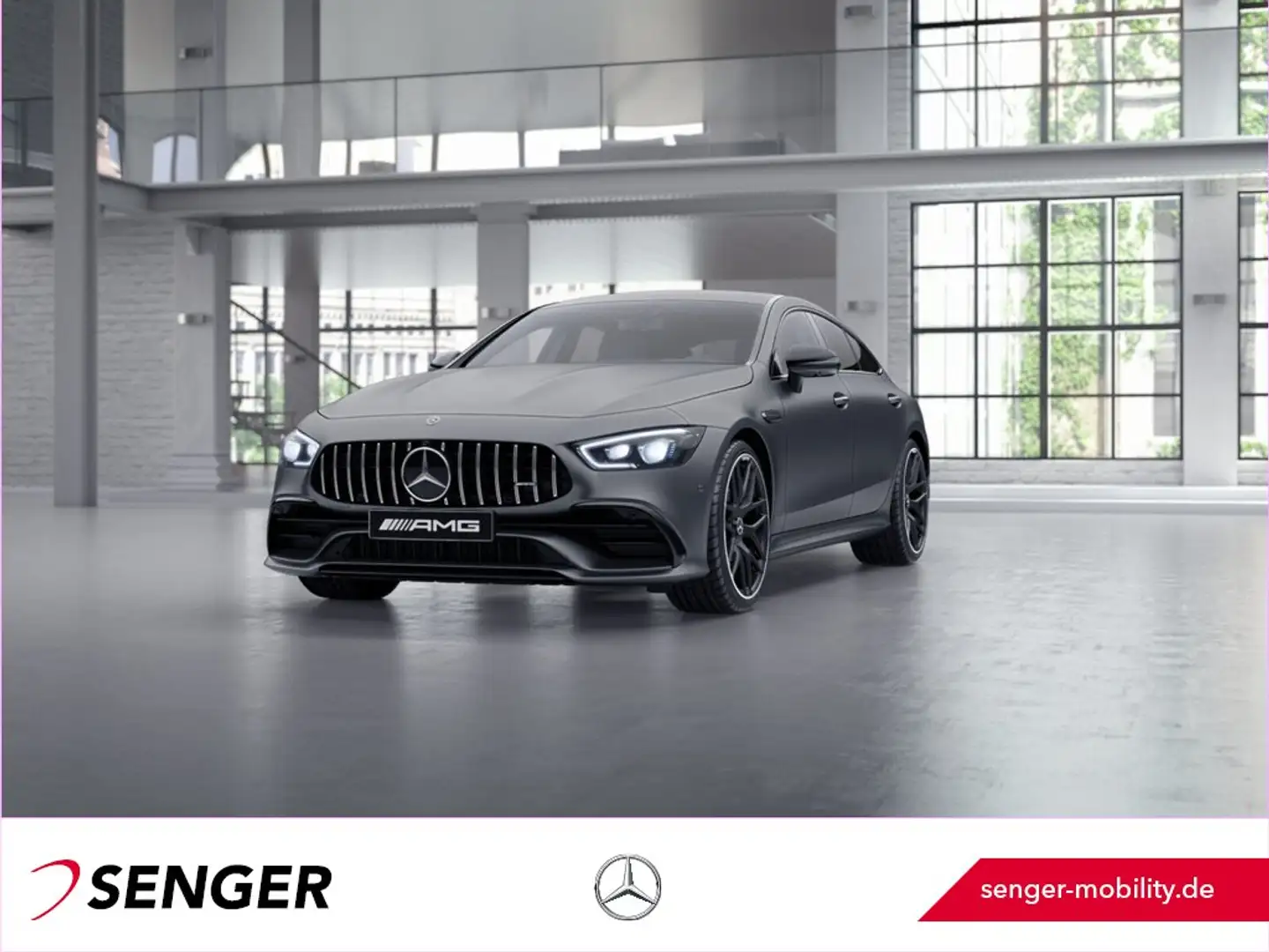 Mercedes-Benz AMG GT 43 4M+ Night Burmester Keyless 21-Zoll Gris - 1
