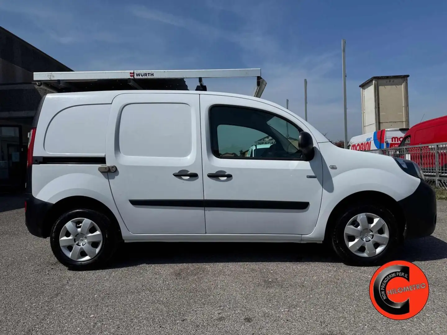 Renault Kangoo Z.E. 44 KW N1 PORTAPACCHI-CRUISE-BATTERIE DI PROPRETA'- Weiß - 2