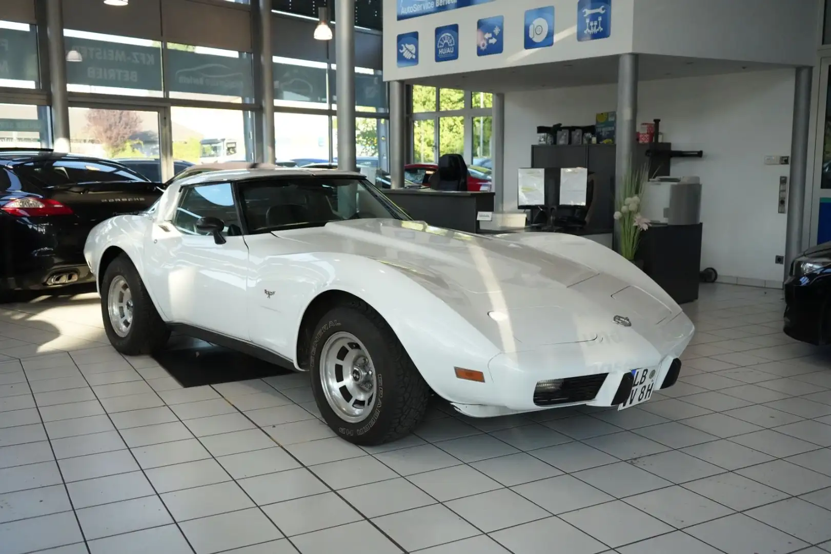 Corvette C3 5.7l V8 *H-Kennzeichen *TÜV bis 07/27 *Klima Blanco - 1