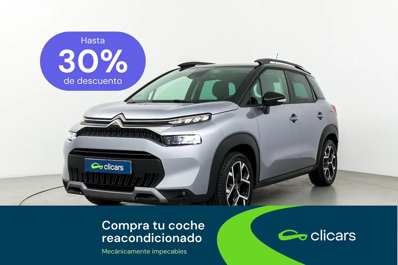 Citroen C3 Aircross Puretech S&S Shine 110 Gris - 1