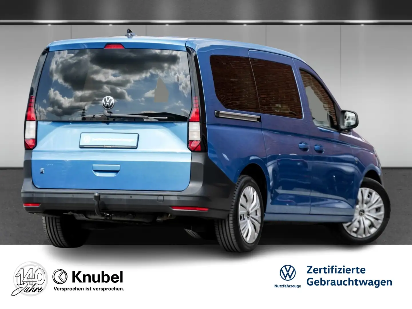 Volkswagen Caddy Maxi 2.0 TDI DSG Navi DAB+ AHK ACC RKamera Blau - 2