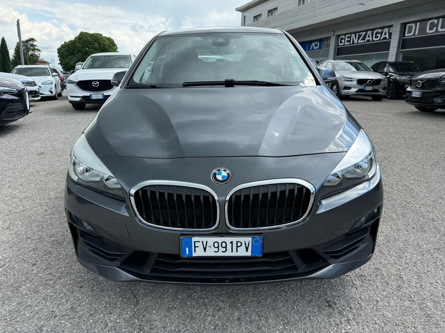 BMW 218 218d Active Tourer Advantage auto Gris - 1