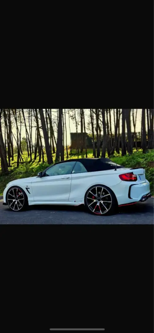 BMW 220 220dA Coupé xDrive (4.75) Blanc - 2